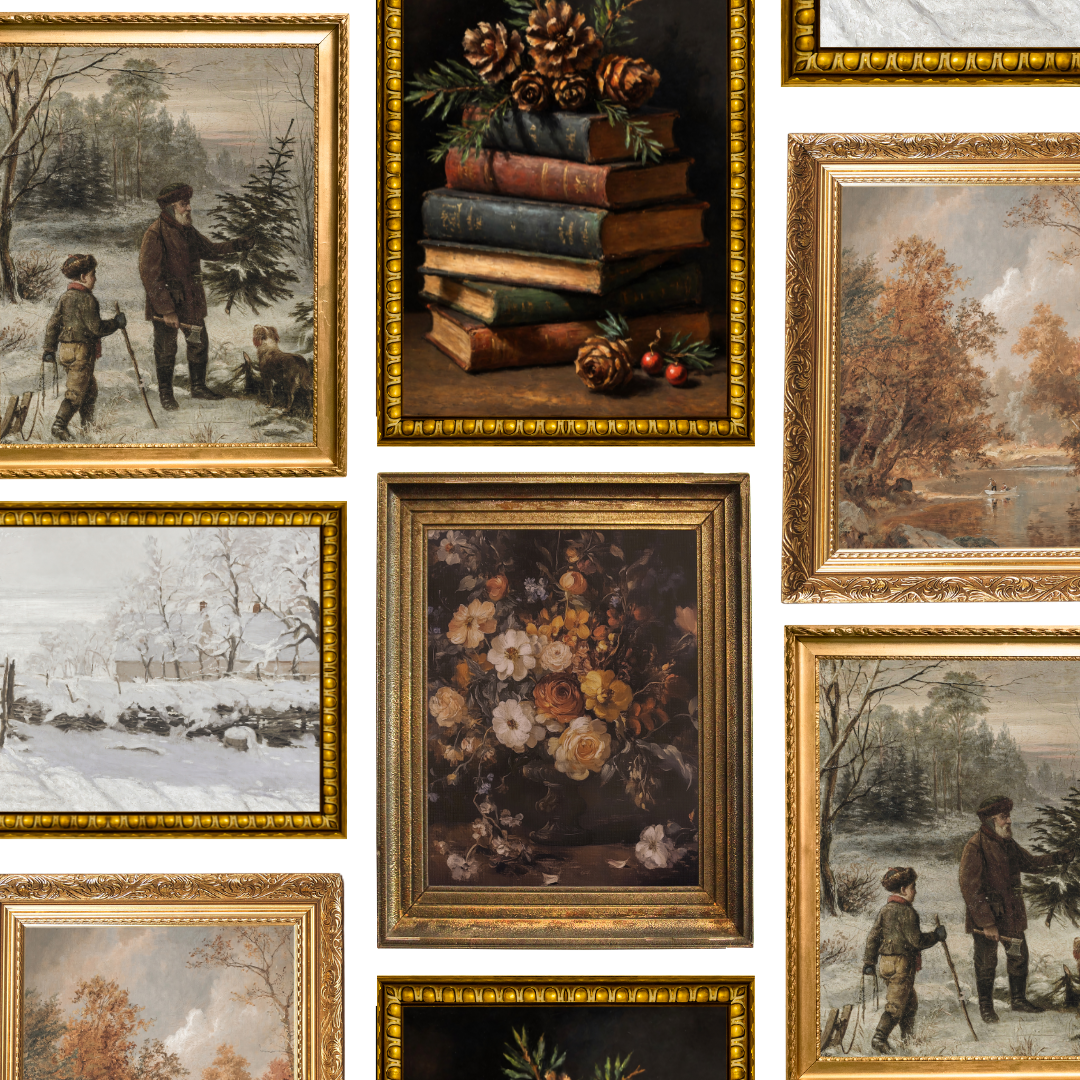 Seasonal Styling Tips for Autumn and Winter with Antique Prints