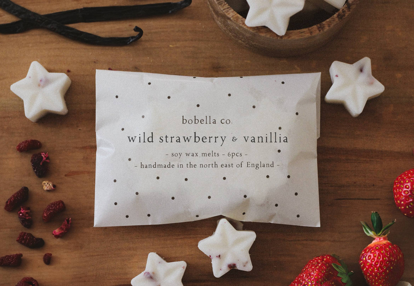 Wax Melts Strawberry & Vanilla Soy