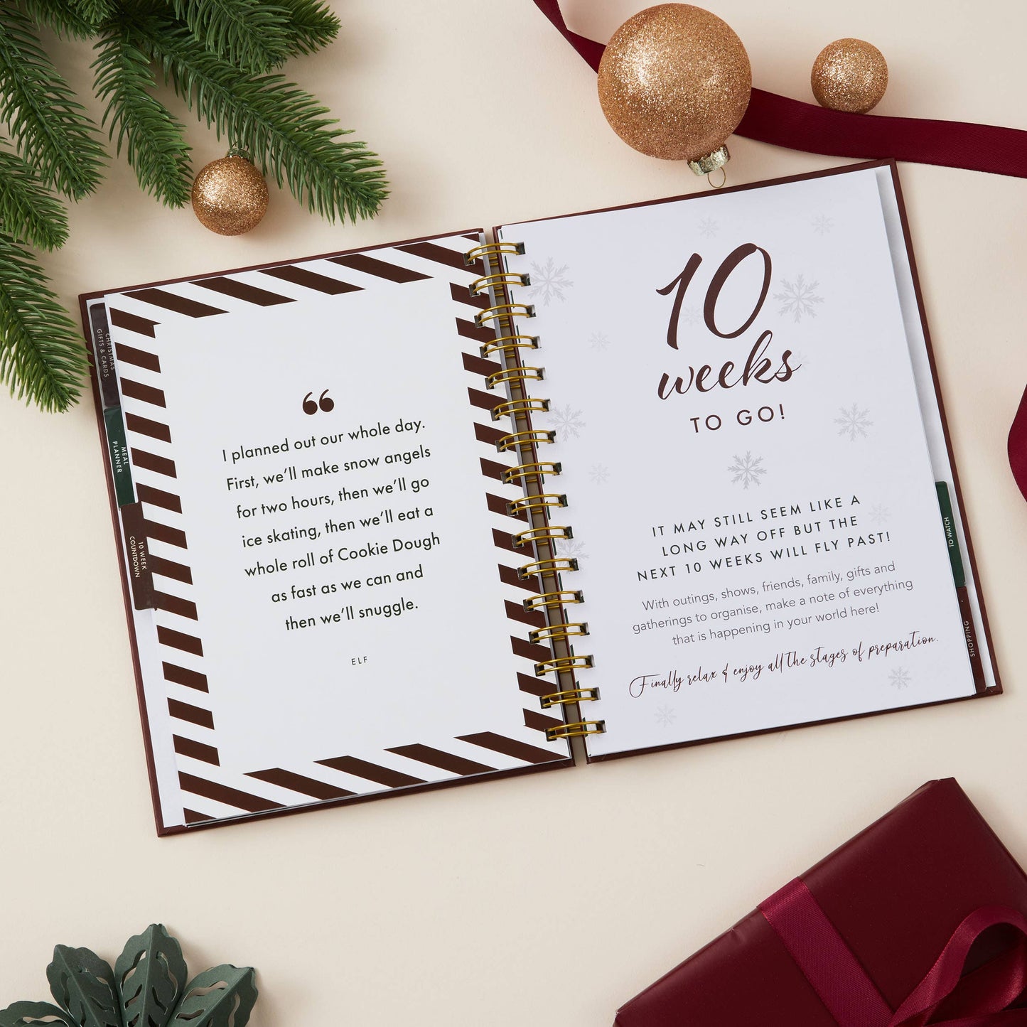 Christmas Planner for a restful holiday