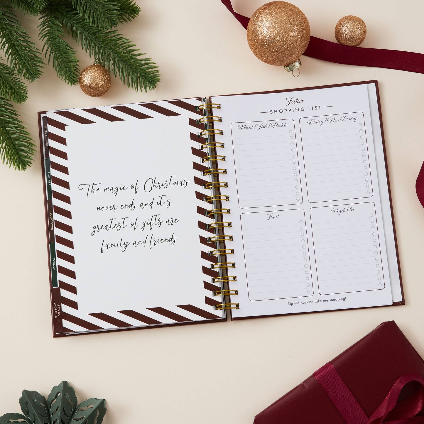 Christmas Planner for a restful holiday