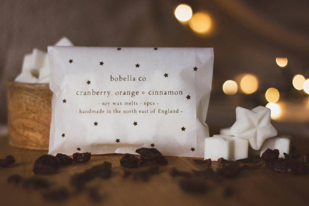 Christmas Wax Melts – Cranberry, Orange & Cinnamon