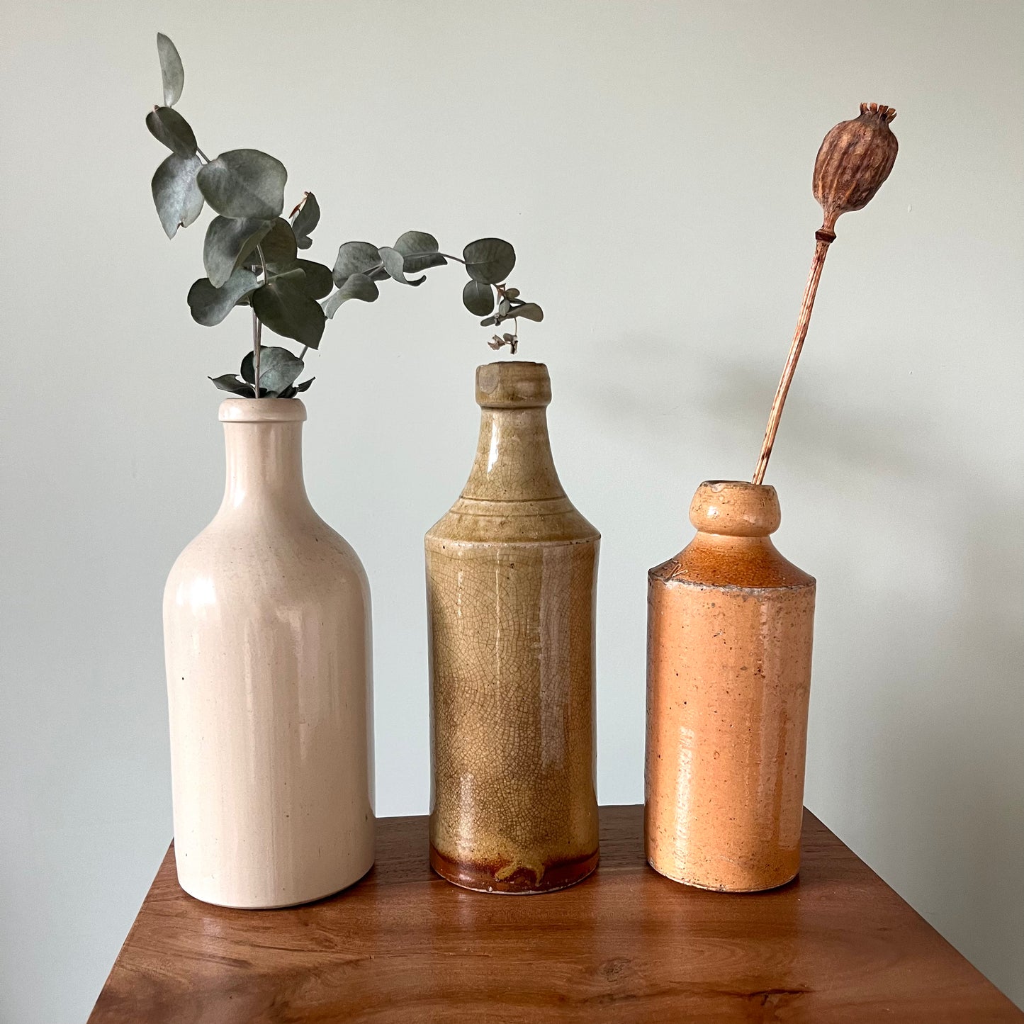 Stoneware Antique Bottle - multiple