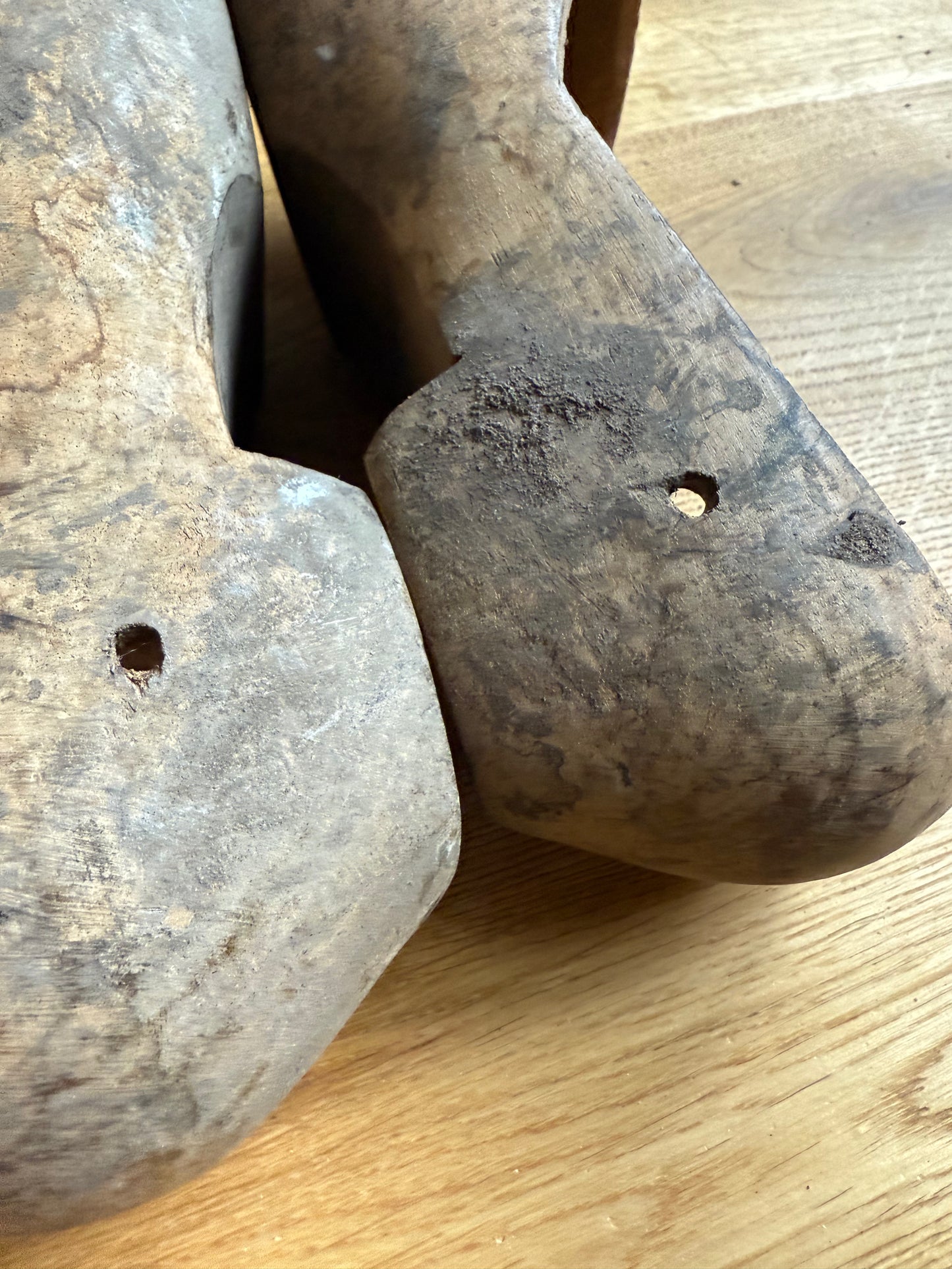 Pair of Vintage Wooden Clogs