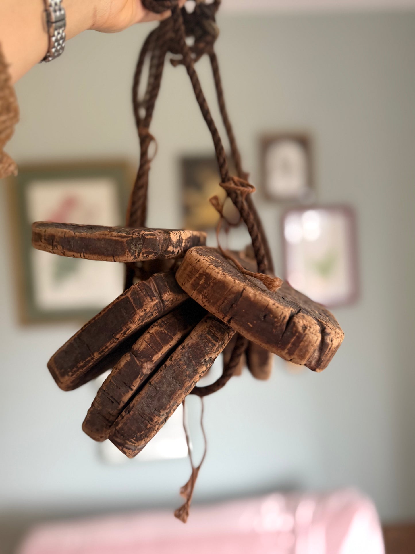 French Vintage Cork Fishing Net Floats – 1950s