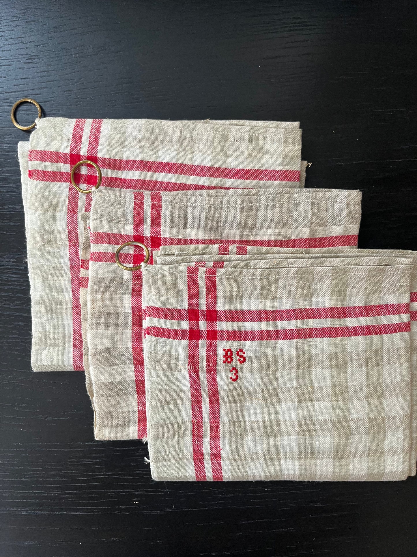 Handmade French Linen Kitchen Towel
