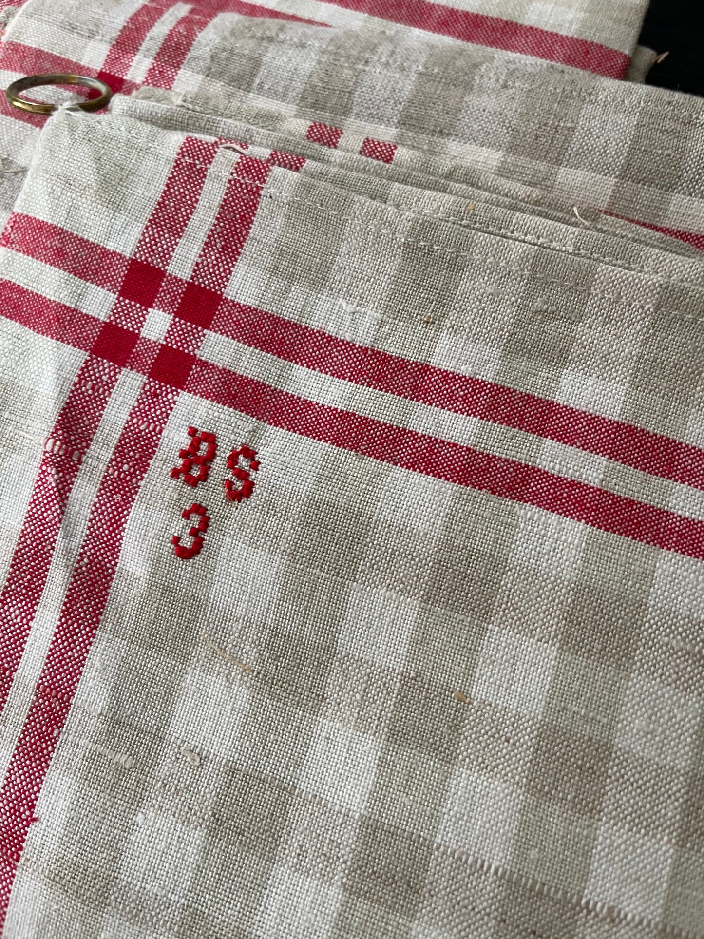 Handmade French Linen Kitchen Towel