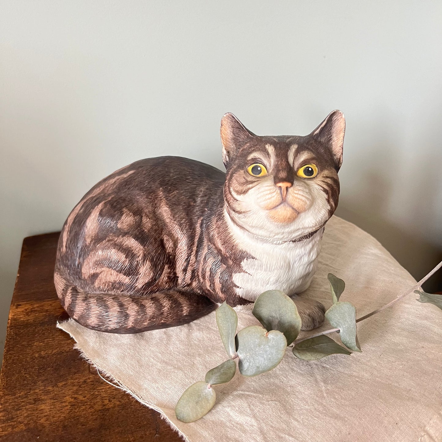 “Fascination” Cat Figurine by Eric Tenney