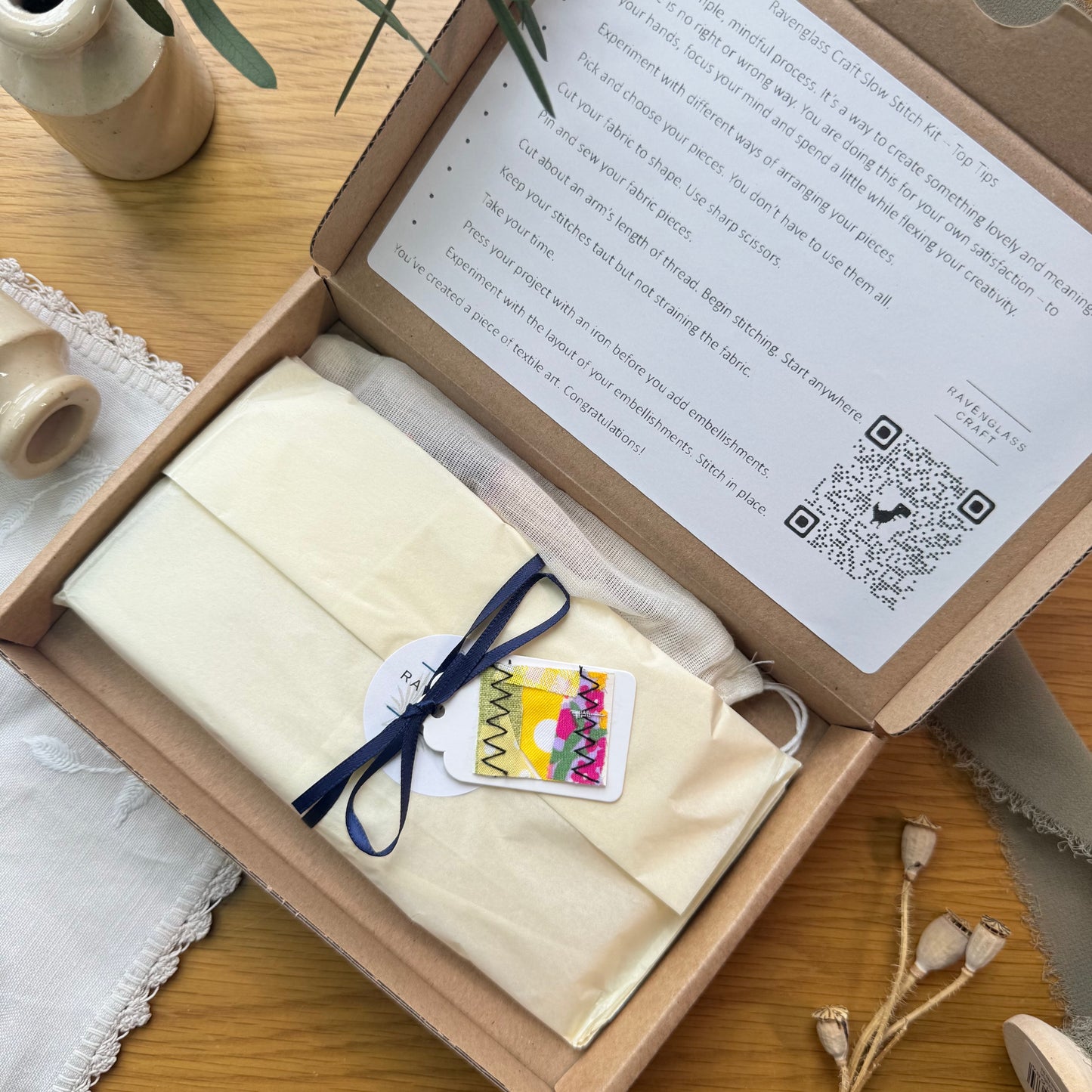 Slow Stitch Kit "Hello Bunny"