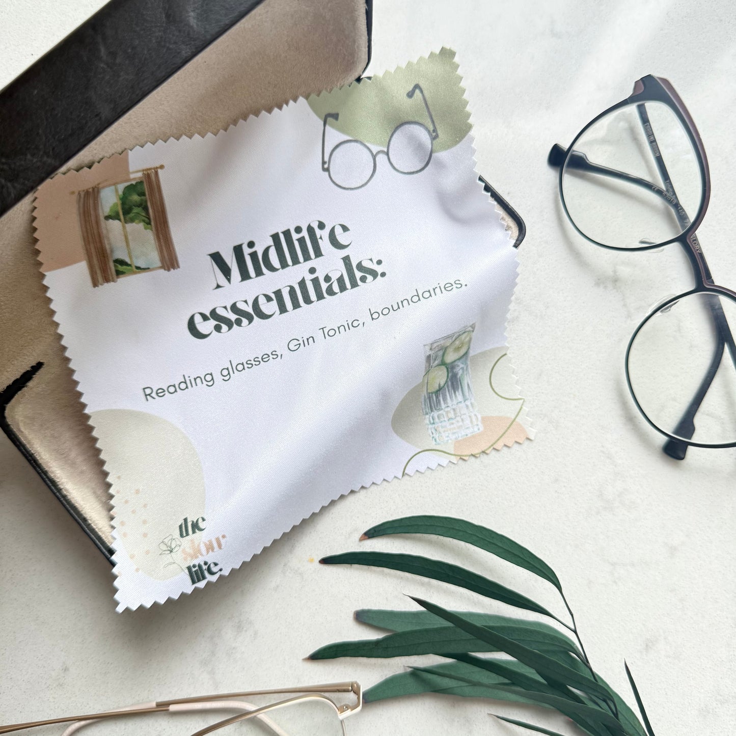 Glasses Cleaning Cloth – “Midlife Essentials”