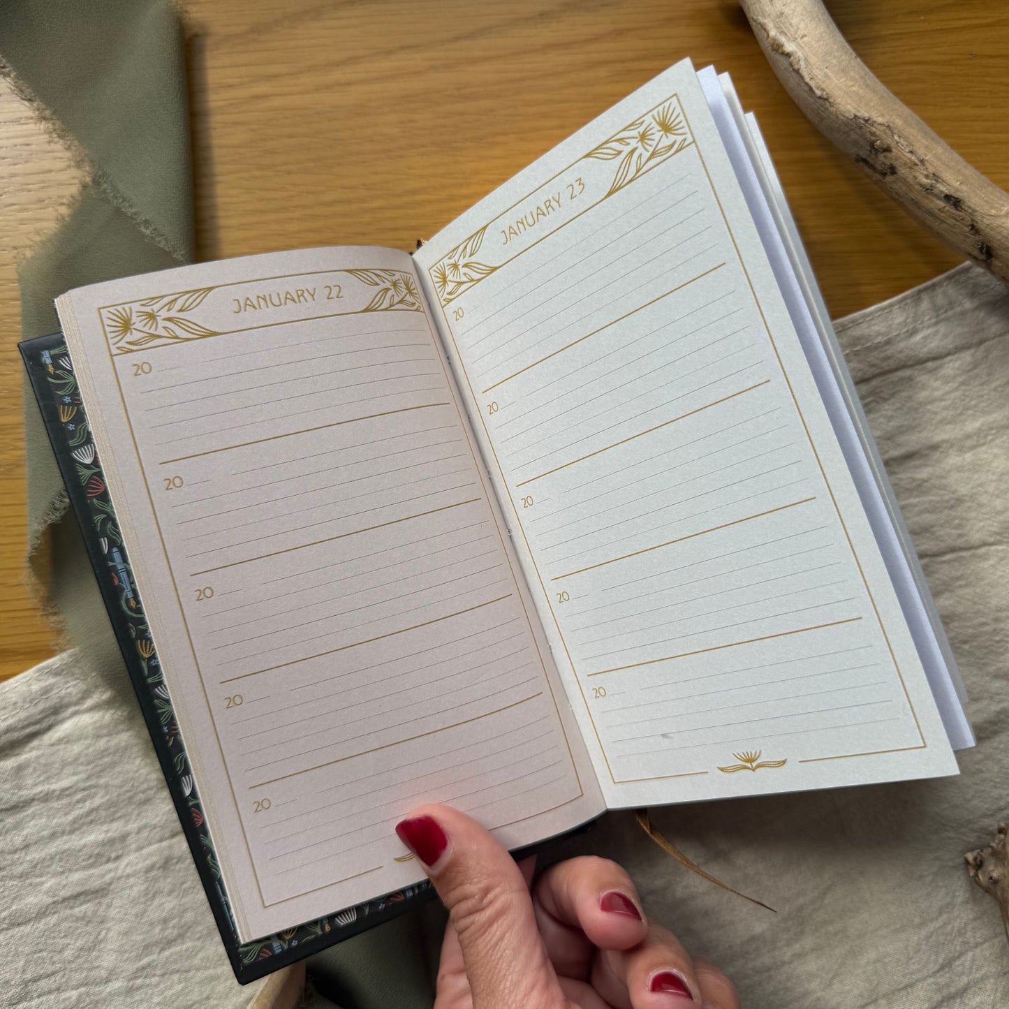 Nouveau One Line a Day Journal | Botanical Memory Keeper