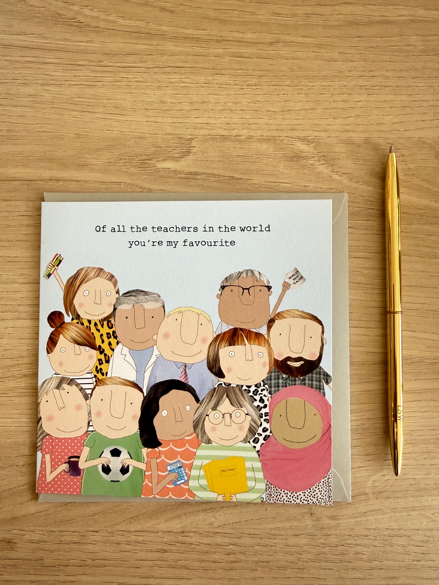 Card Favorite Teacher