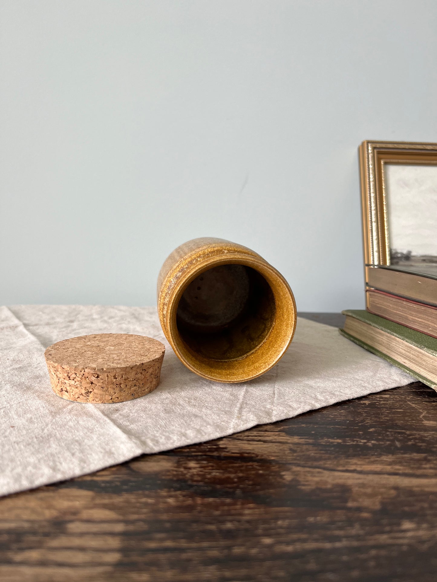 Charming Stone Pot, Vase, and Antique Bottle Set