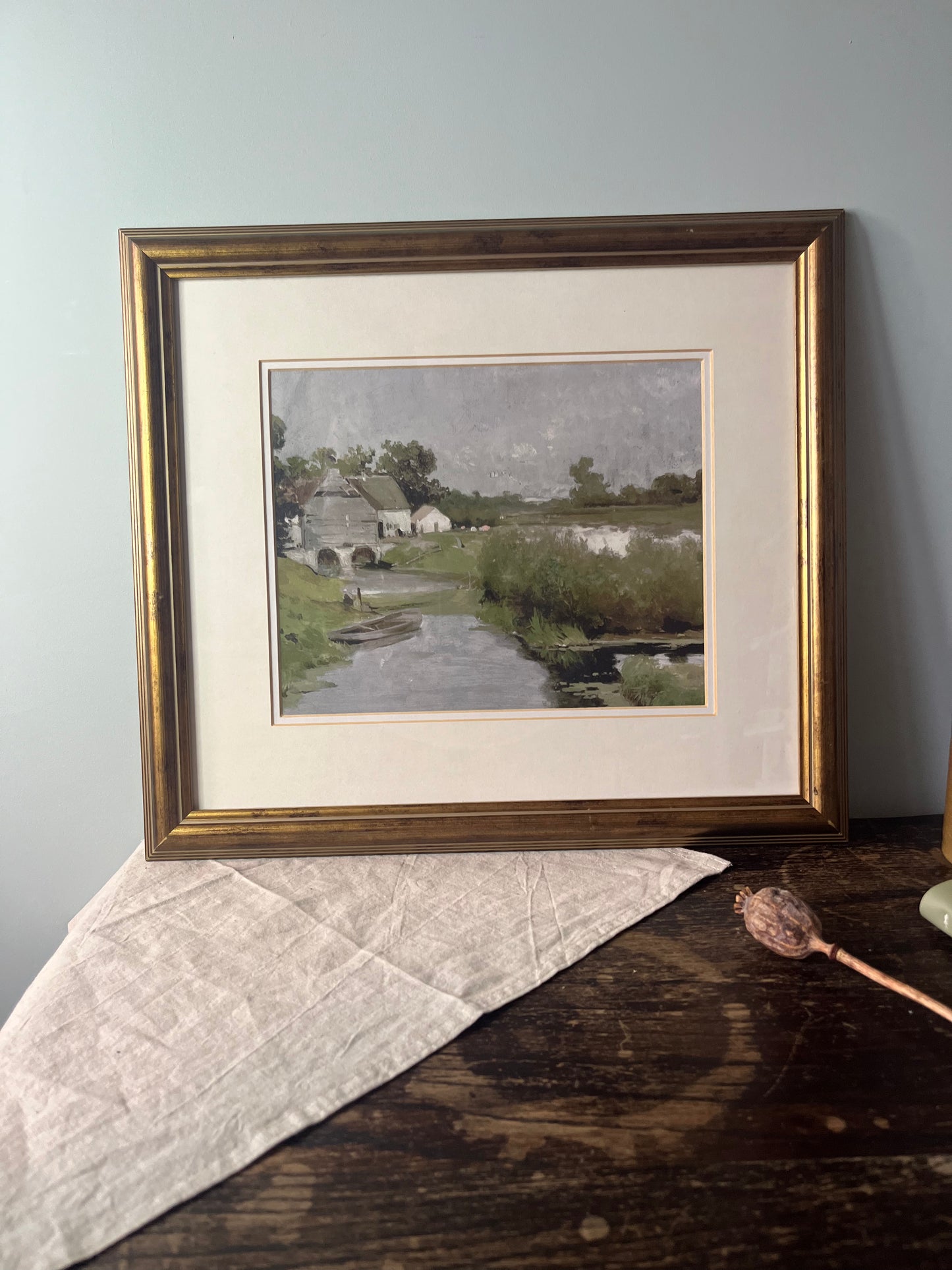 Vintage Rustic Farmhouse Wall Art - Framed 2
