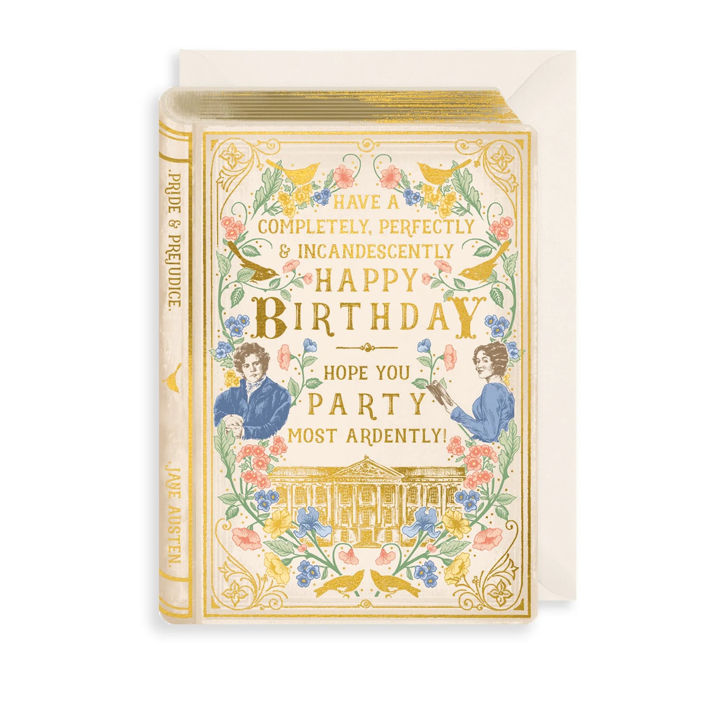 Pride & Prejudice Birthday Card – For the Most Ardently Celebrated Birthdays