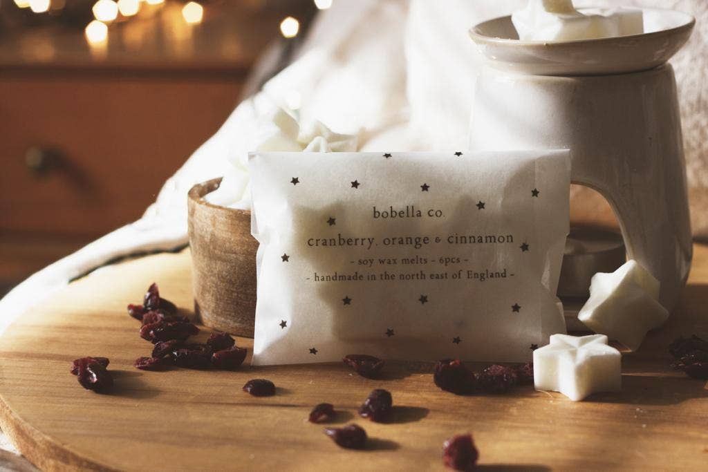Christmas Wax Melts – Cranberry, Orange & Cinnamon
