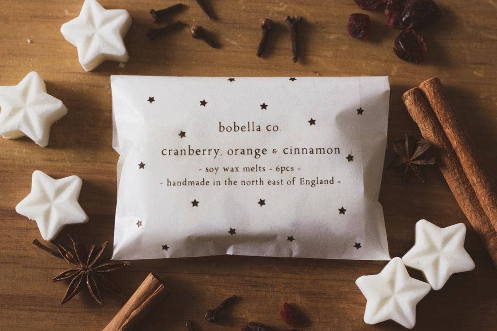 Christmas Wax Melts – Cranberry, Orange & Cinnamon