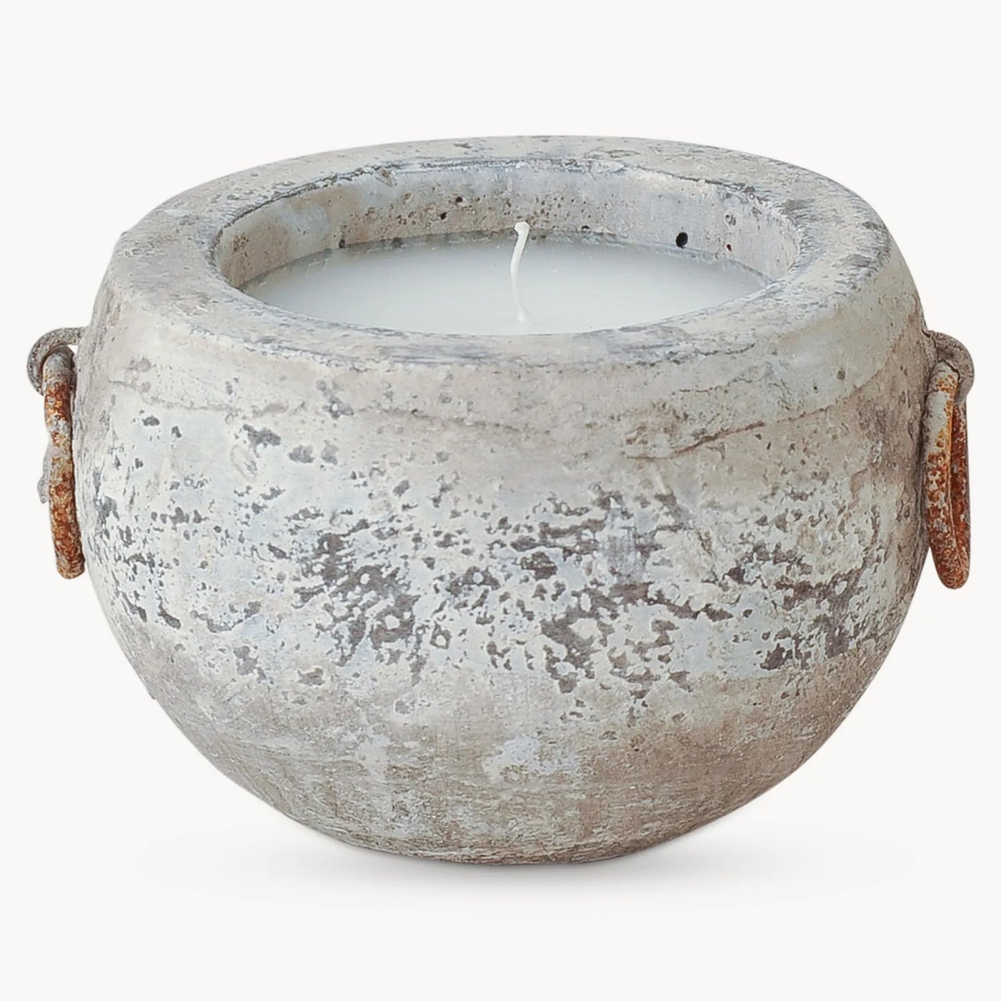 Rustic Stone Candle (Indoor/Outdoor)