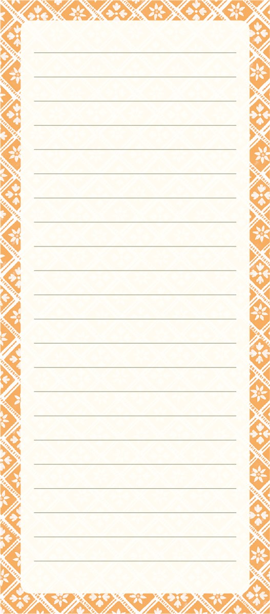 Magnetic List Note Pad