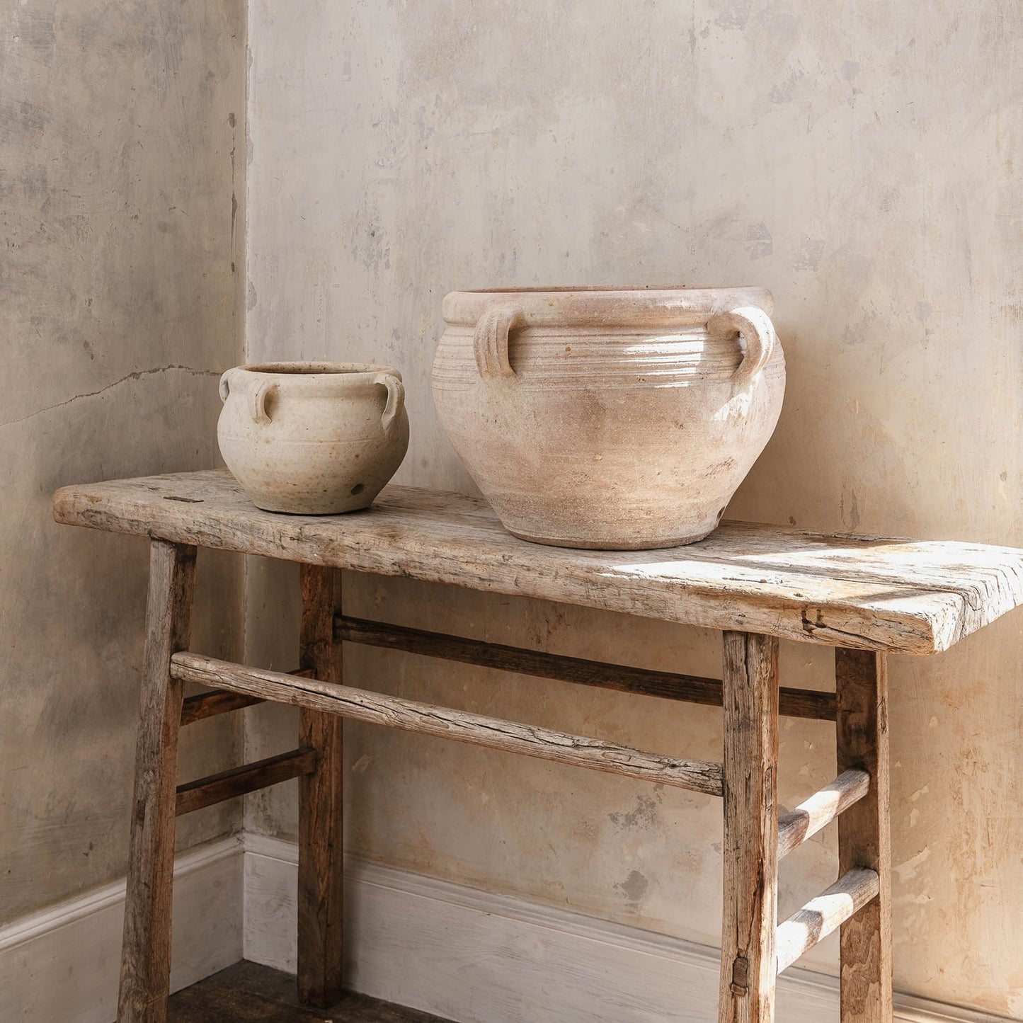 Handmade Terracotta Pot with Handles
