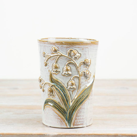 Leaf & Flower Vase, 18cm