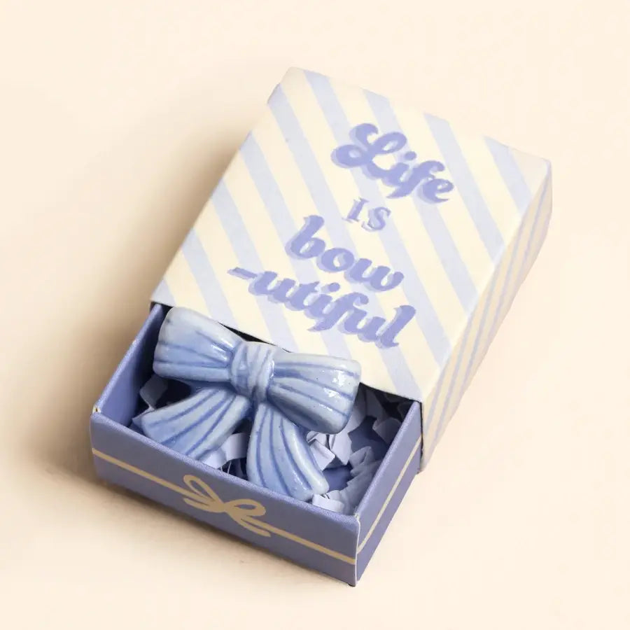 Tiny Matchbox Ceramic Tokens: Squirrel