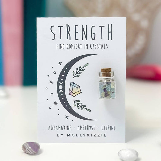 Strength – Crystal Comfort in a Bottle