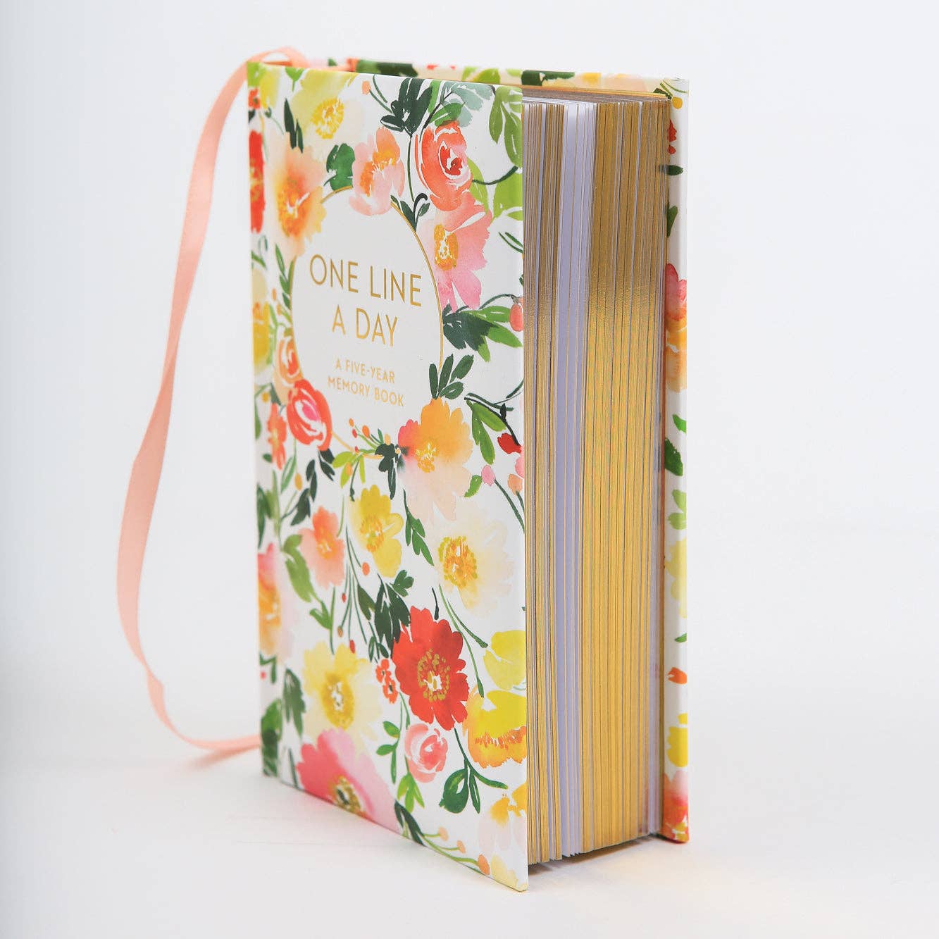 Floral One Line a Day: A Five-Year Memory Book (Diary or Journal)