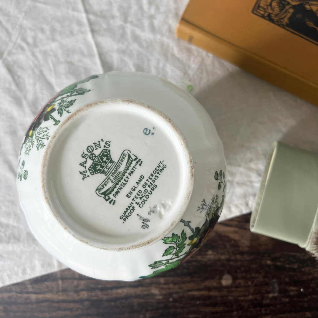 Mason's Ironstone PAYNSLEY Pattern Ceramic Jug