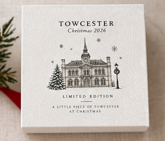 Merry Christmas Towcester Ornament 2026 – Limited Edition