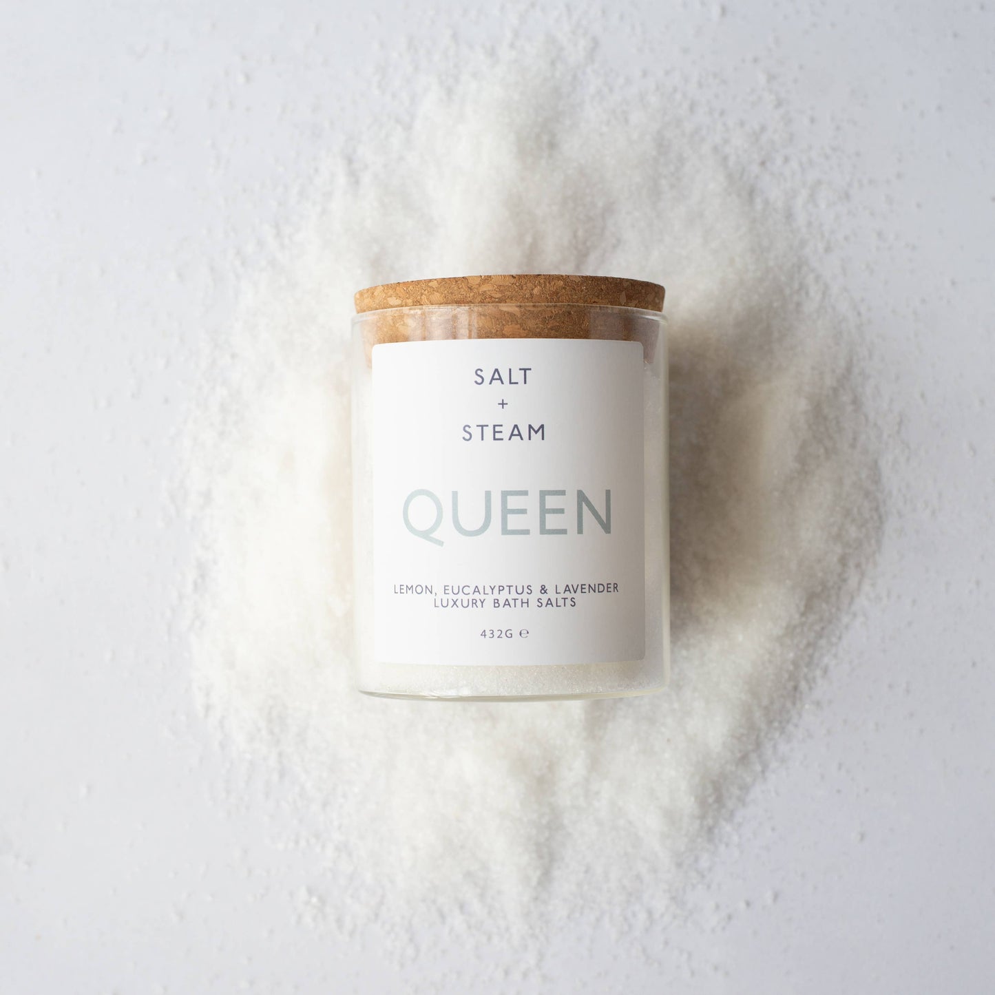 Queen - Lemon, Eucalyptus & Lavender Bath Salts 80g & 432g