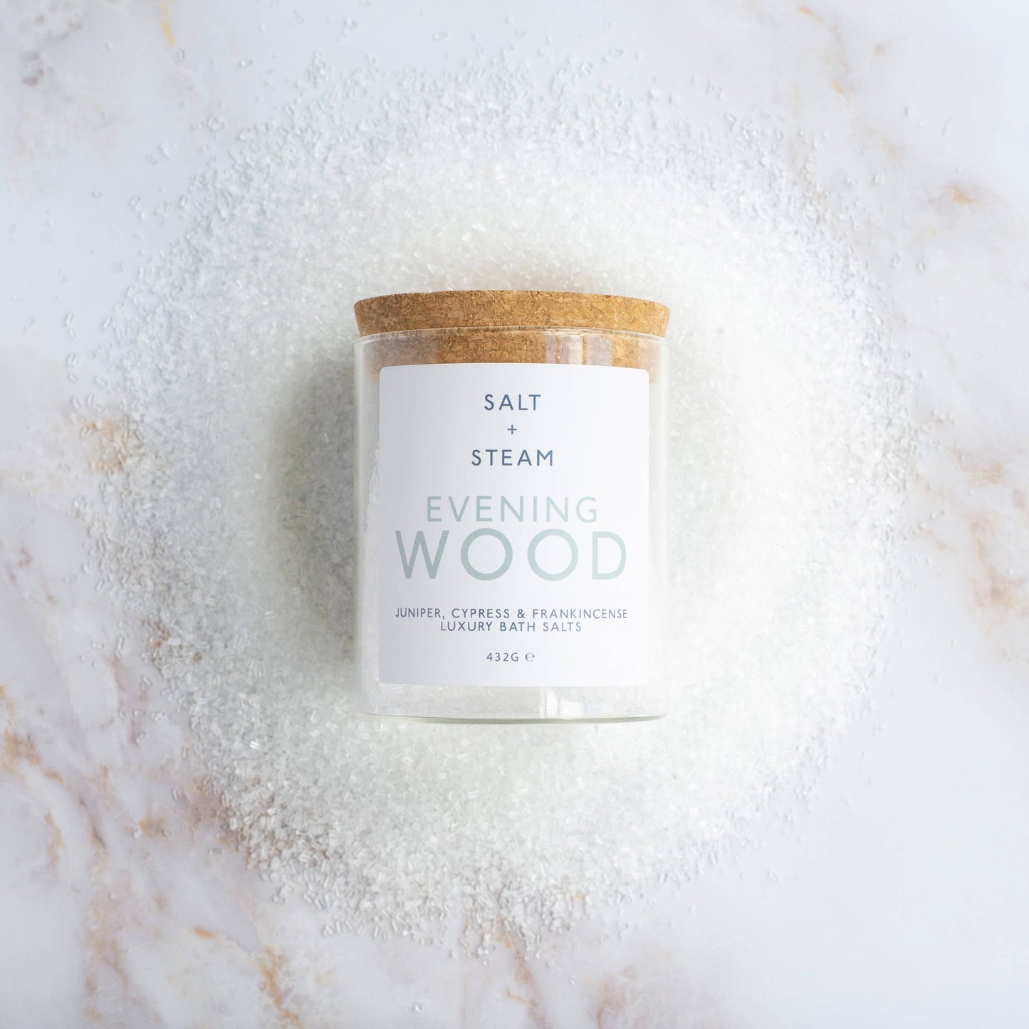 Evening Wood - Juniper & Cypress Bath Salts 80g & 432g