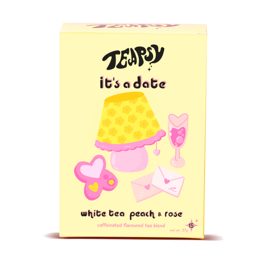 White Tea Peach & Rose Tea - It's A Date