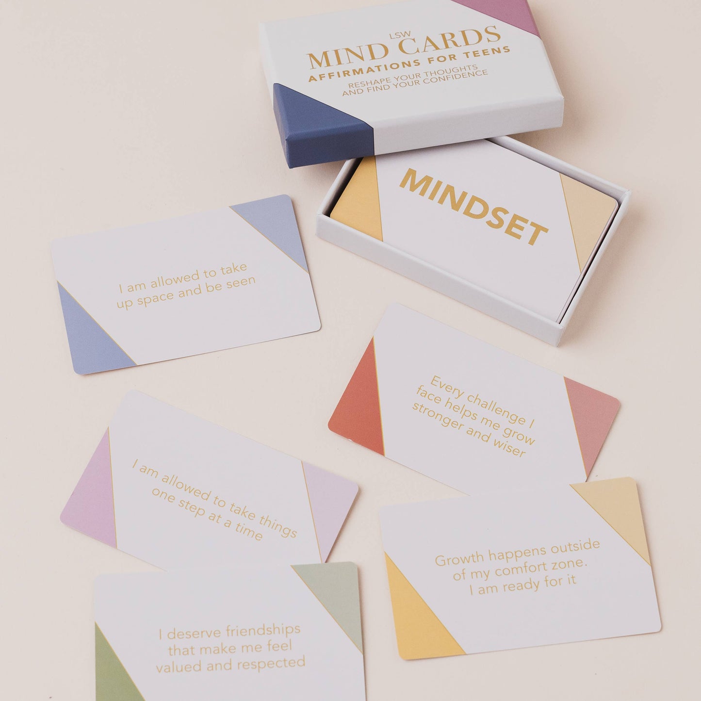 Mind Cards: Affirmations for Teens | Mindset Cards