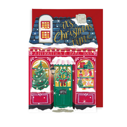 Antique Shop Christmas Card