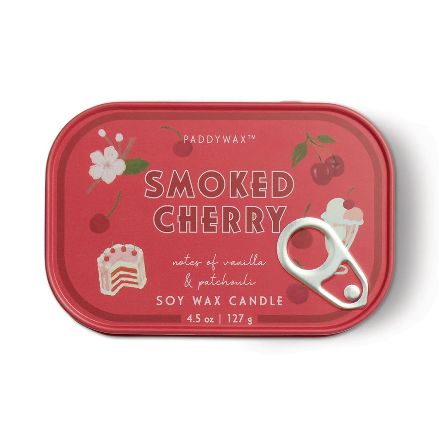 Tin Candle Smoked Cherry