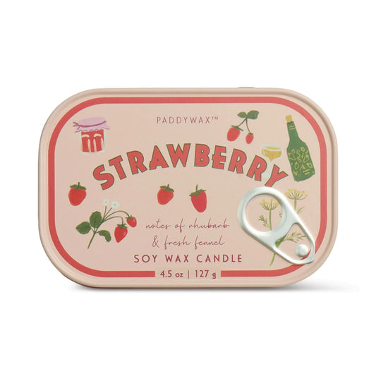 Tin Candle Strawberry