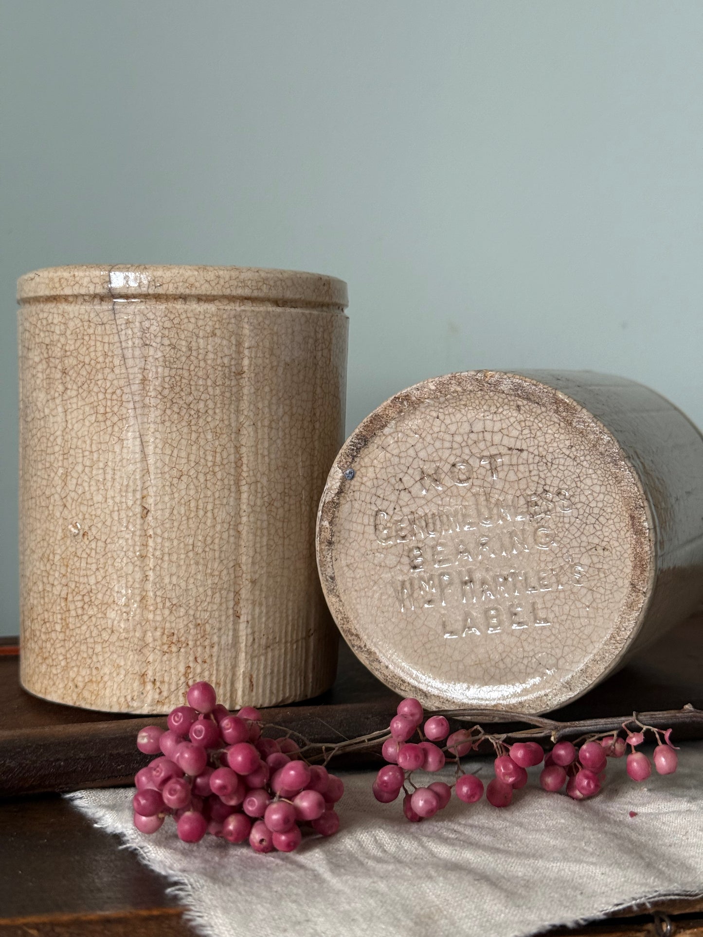 Antique Victorian Jam Jar
