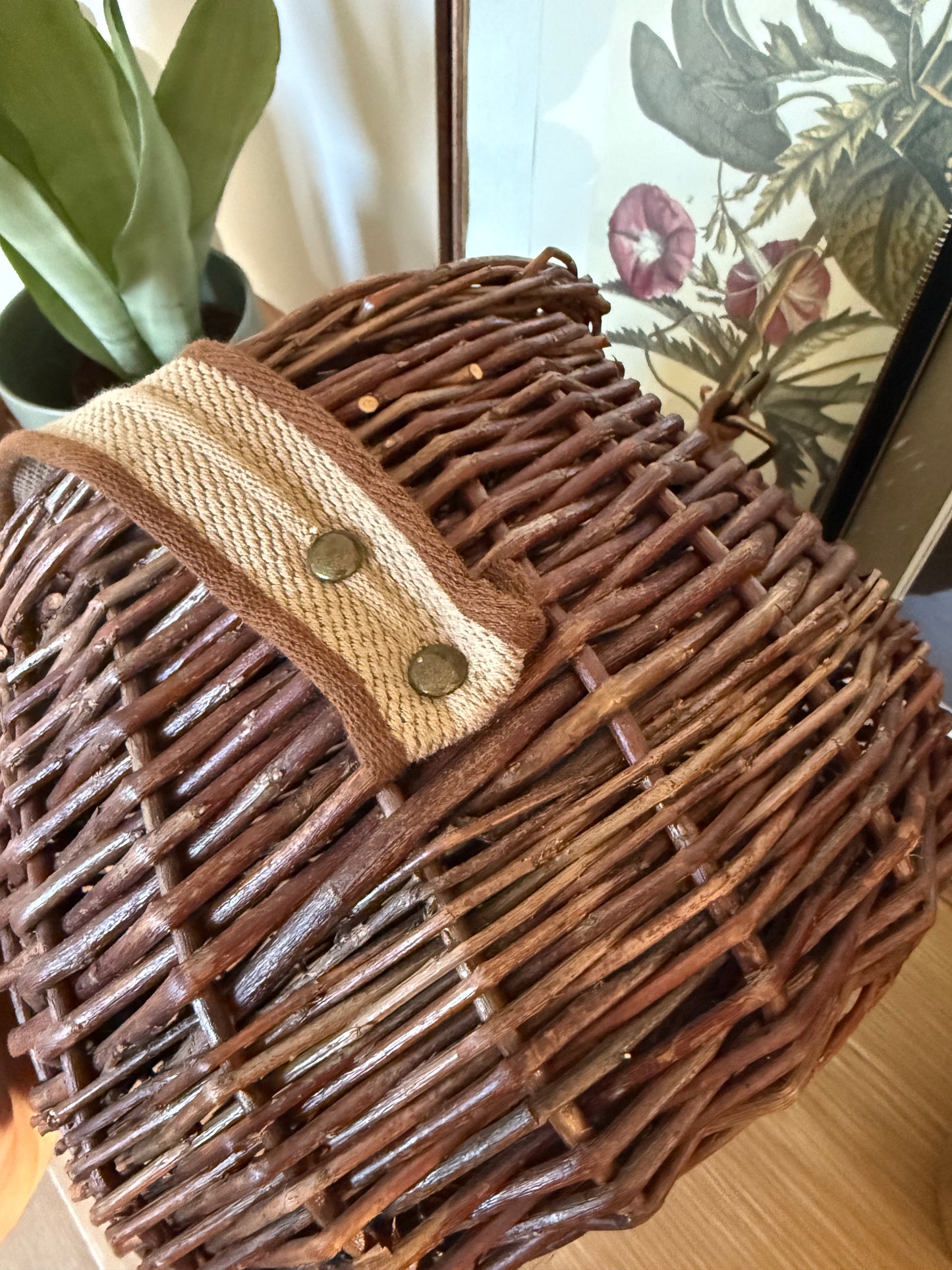 Vintage Fishing Basket