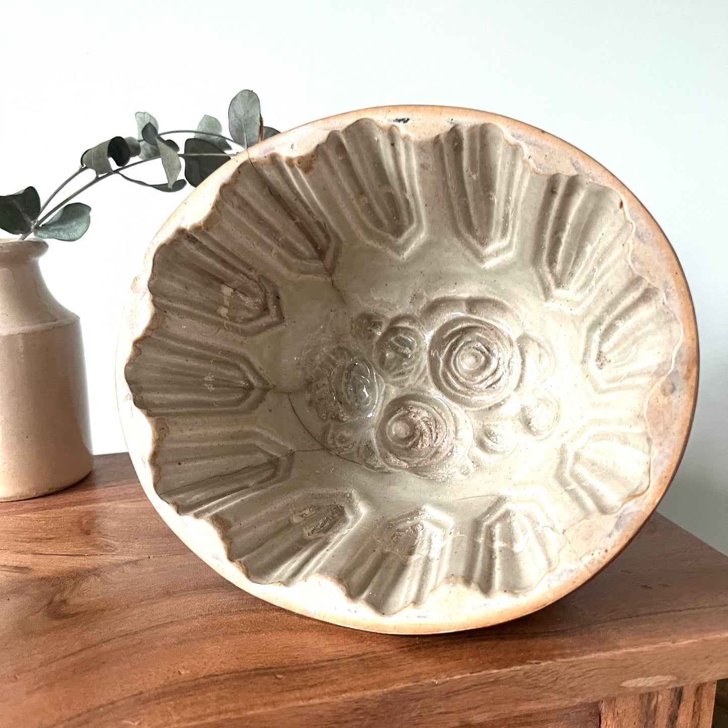 Victorian Earthenware Jelly Mould