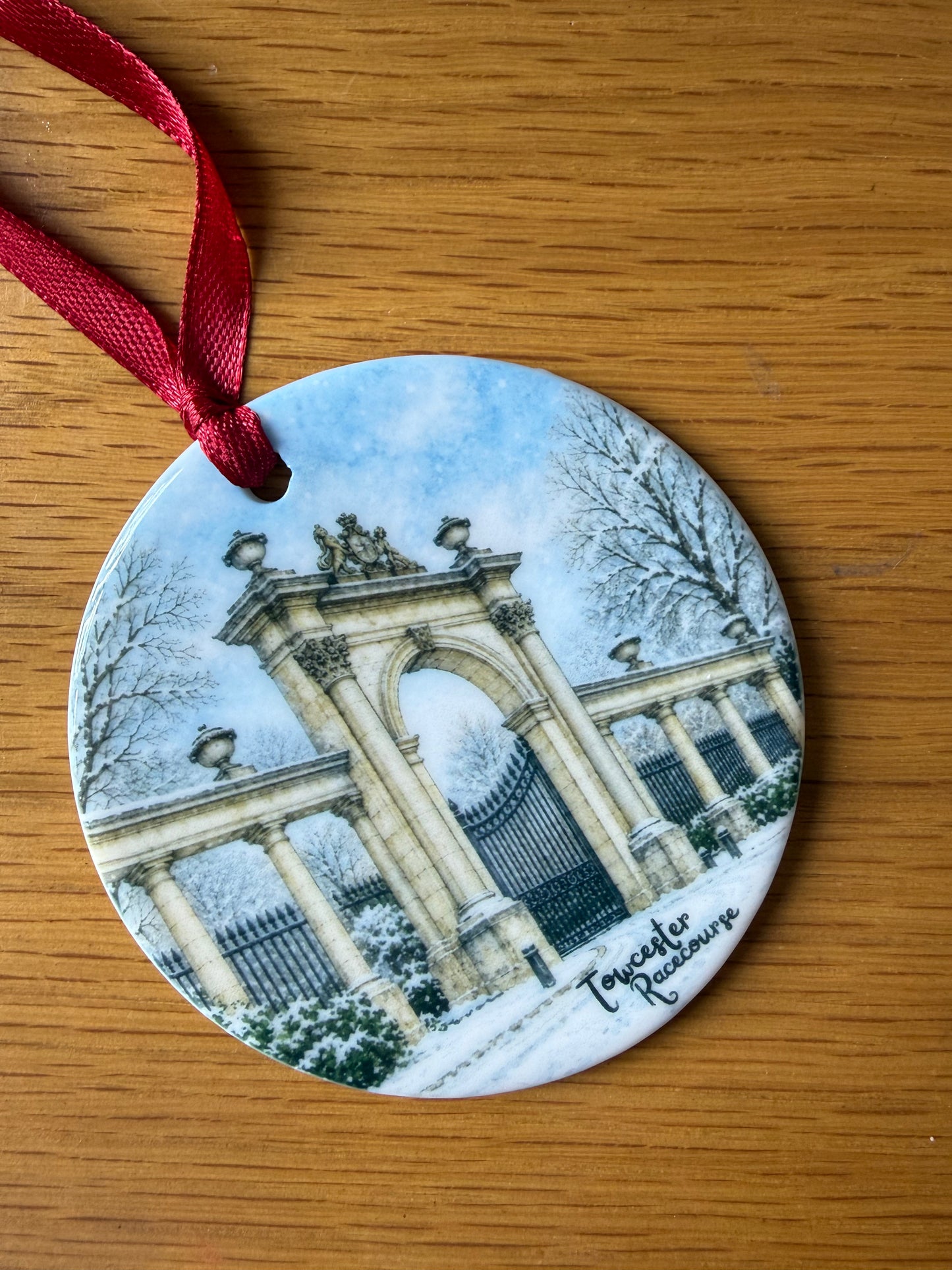 Towcester Racecourse Christmas Ornament 2026 – Limited Edition