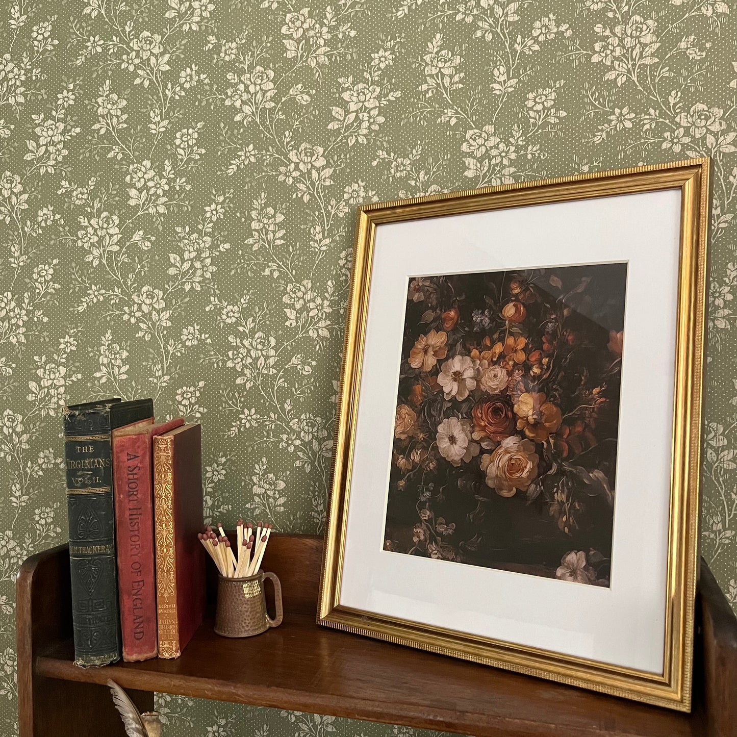 Framed Vintage Print Set – incl. 3 Prints of Your Choice