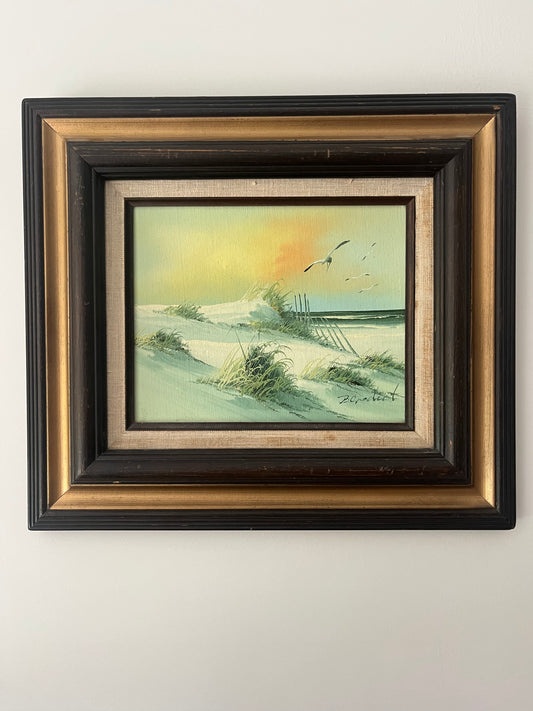 Seaside Original Oil Painting