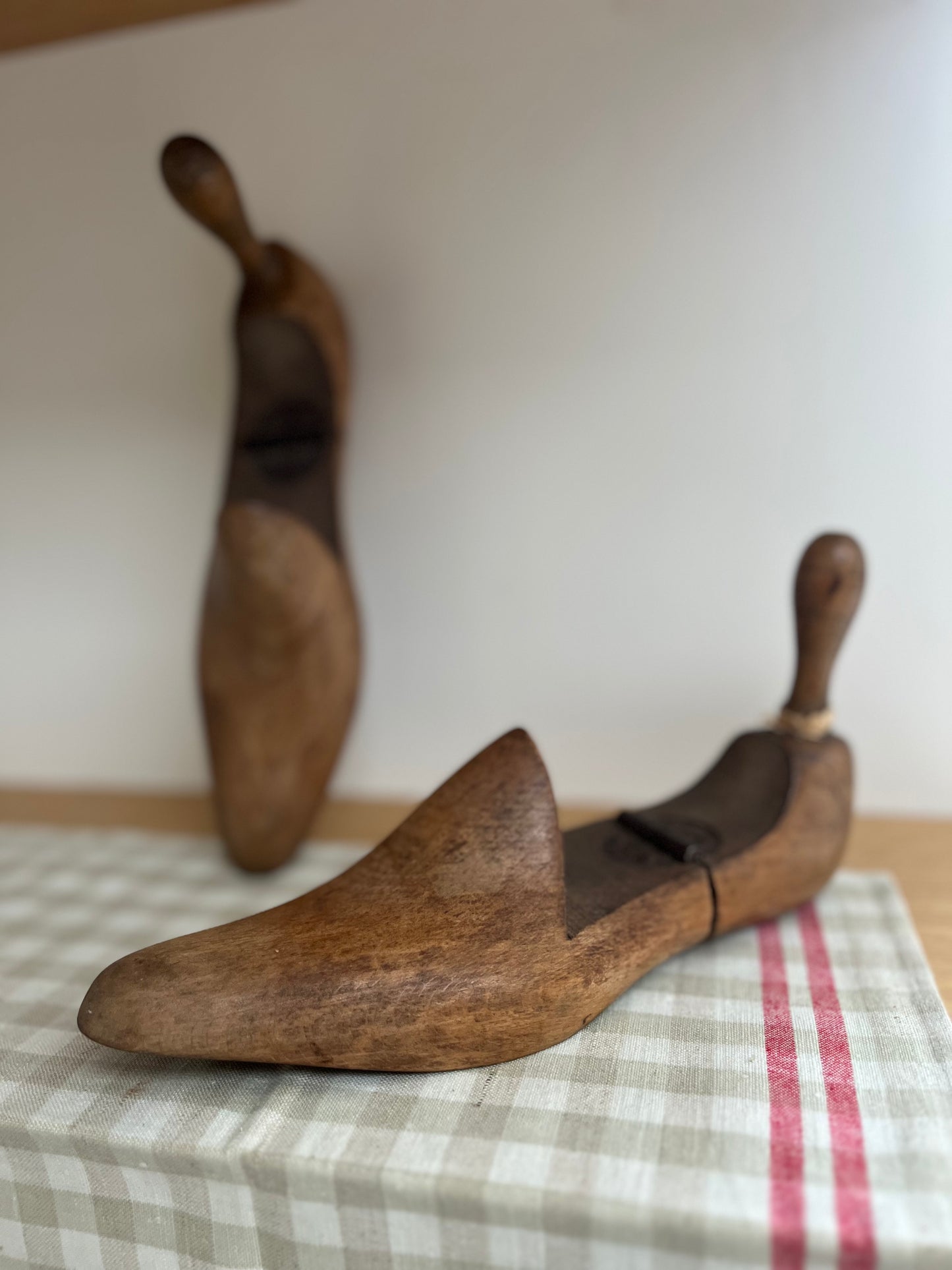 Antique Wooden Shoe Insert