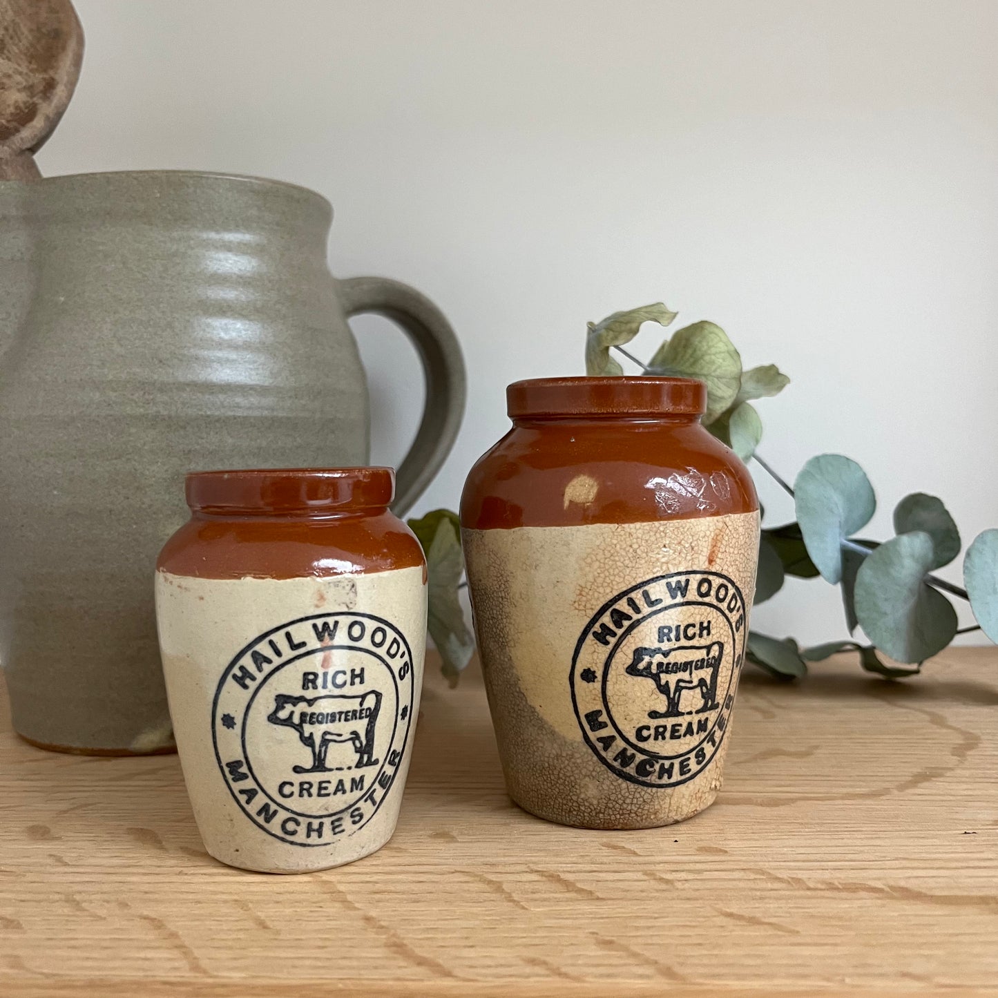 Hailwood's Manchester Rich Cream pot - 2 sizes