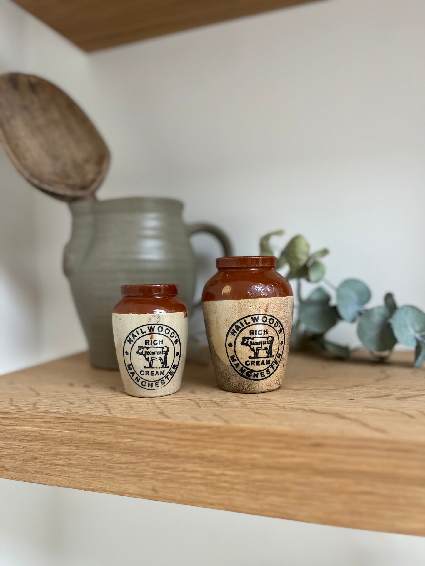 Hailwood's Manchester Rich Cream pot - 2 sizes