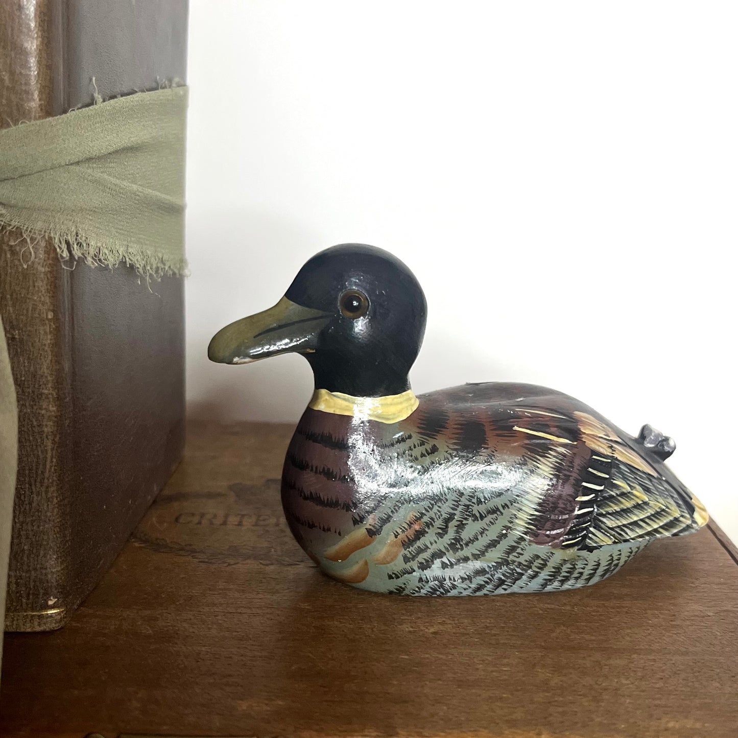 Stone Decoy Duck