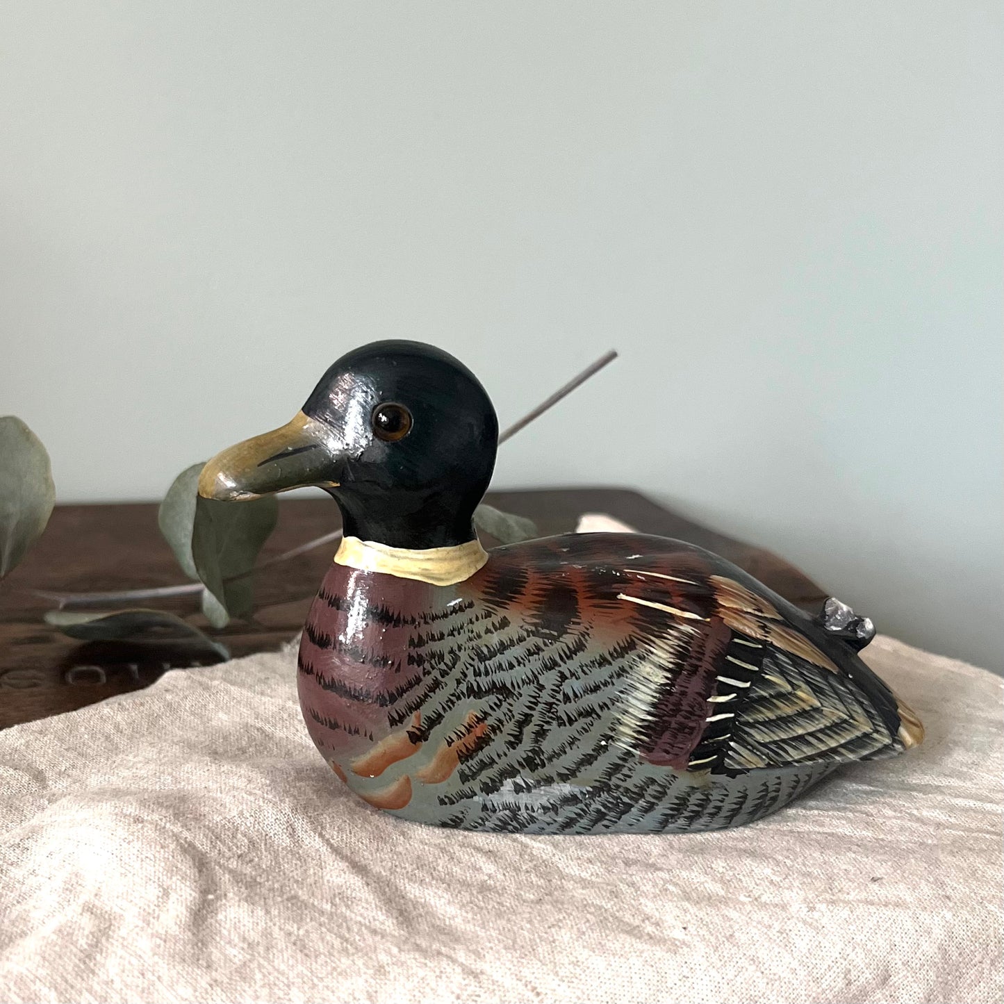 Stone Decoy Duck