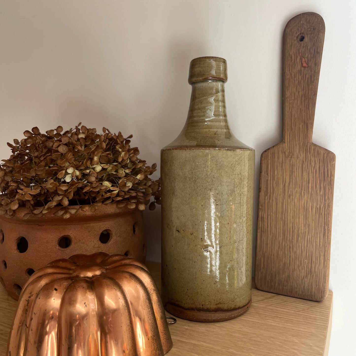 Vintage Wooden Butter Paddle