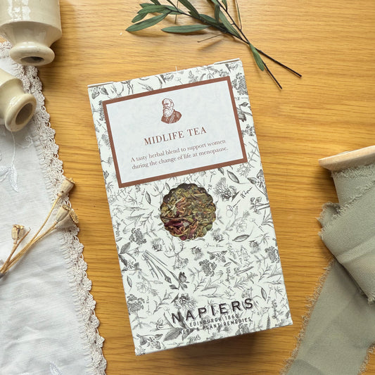 Midlife Herbal Tea Blend by Napiers – A Gentle Pause in a Cup