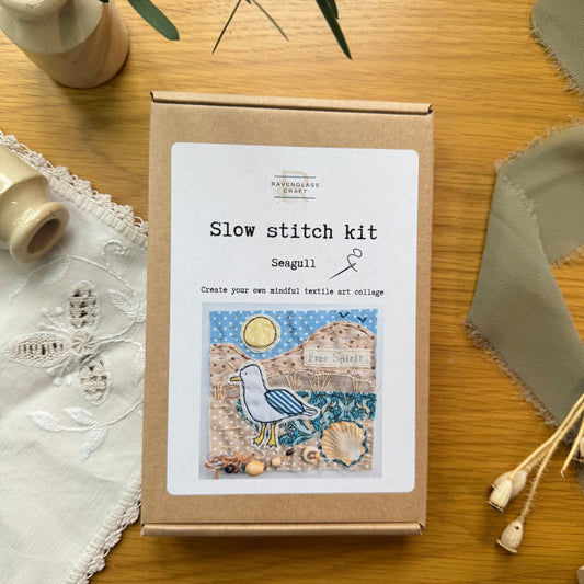 Slow Stitch Kit "Seagull"